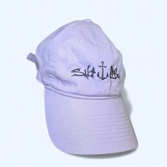 💜Salt Life “Live Salty” Dad Hat - Lavender - Picture 8 of 8